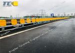 Yellow Color Safety Rolling Barrier For Road EVA Transportation Facilities