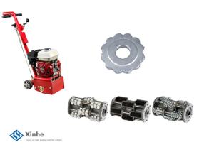 Quality 12 Tips Concrete Milling Cutters For Heavy Duty Coating Removal Concrete Planner Scarifiers wholesale