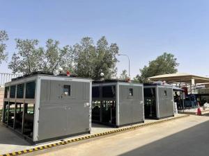 Quality 120 Ton Hanbell Compressor Air Cooled Screw Chiller for Plastic wholesale