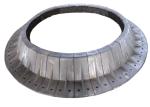 Kiln Inlet And Out Let Heat Resistant Steel Casting , Investment Casting
