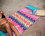 Best Selling Beach Towel Customized Popular Sand Free OEM Logo Printed