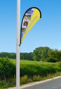 Quality Feather Flag banner stands Street banner advertising flying flag for advertising &amp; tradeshow wholesale