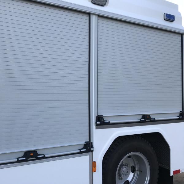 Fire Fighting Truck Aluminium Roller Shutter Roll up Door Used for various Truck