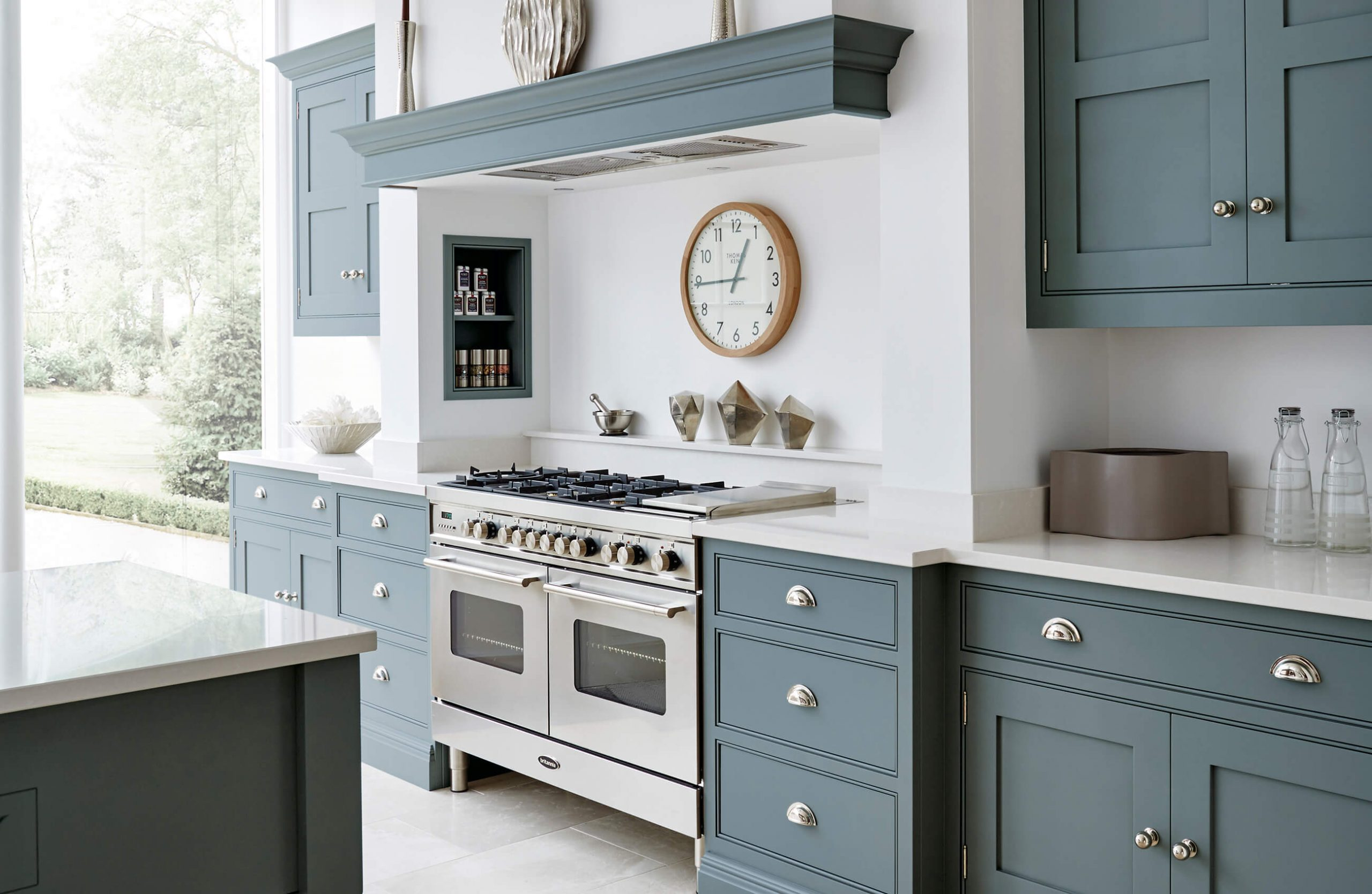 Highly ODM/OEM Shaker Style Kitchen Cabinet for Custom High End Luxury Modern Kitchen