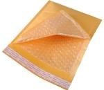 Lightweight Yellow Kraft Bubble Mailers , Kraft Bubble Envelopes Shock