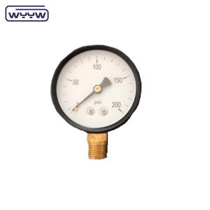 Quality standard stainless steel water pressure gauge 2.5&quot; wholesale