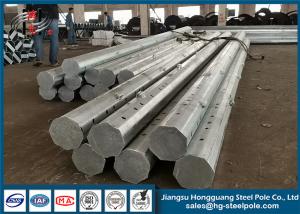 Quality Q345 Steel Polygonal Utility Power Transmission Poles In Philippines Area wholesale