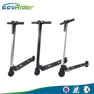 Quality 5 Inch Adult 2 Wheel Kick Scooter With Signature Front Light , 23km/H Max Speed wholesale
