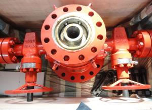 Quality 7 1/16&quot; X 5000# Tubing Head Spool High Pressure Oil Wellhead Equipment wholesale