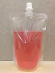 Plastic Liquid Clear Spout Pouch For Beverage Milk Juice