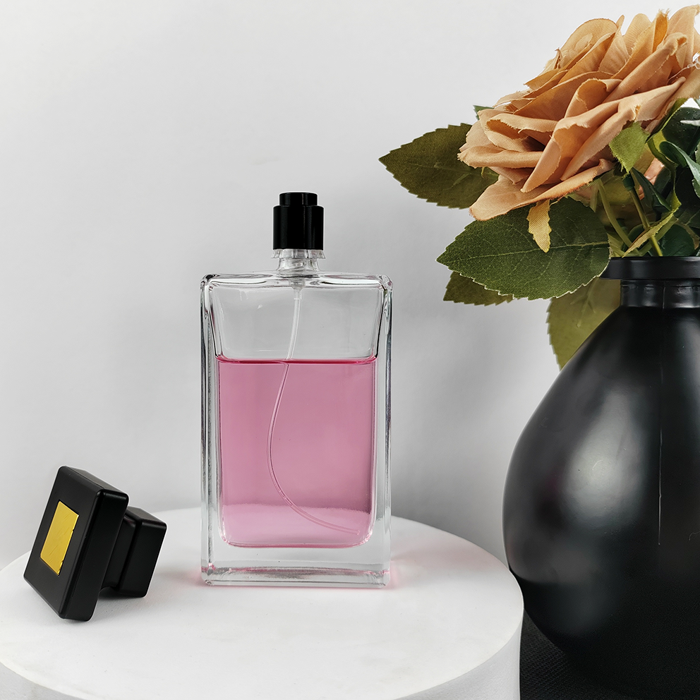 30ml Trapezoidal Glass Spray Perfume Bottle with Eco-friendly Glass Body and Superior