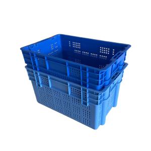 Quality HDPE Plastic Nestable Stacking Crate 61x40 For Warehouse Market wholesale