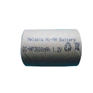 Quality Melasta 1.2V Ni-MH Battery Cells SC-HP 3000mAh wholesale