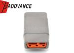 Rectangular Housing Deutsch DTM Connector 3 Pin DTM06-3S ATM06-3S ISO 9001