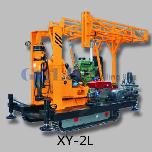Quality customized water well drilling rig XY-2L, compacted drill unit machine wholesale