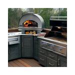 PVC Stainless Steel Outdoor Kitchen Cabinets Modern Design