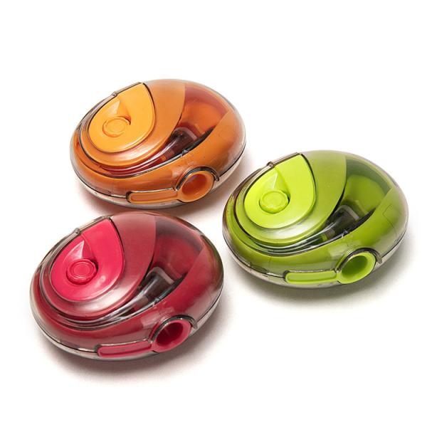 Cheap Red Yellow Green Portable Mn Novelty Pencil Sharpener Classroom for sale