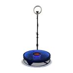 Spinning Portable LED 360 Photo Booth Rotating Glass Logo For Party