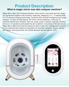 Quality Home Portable Skin Analyzer Machine Beauty Equipment Andriod Operation System wholesale