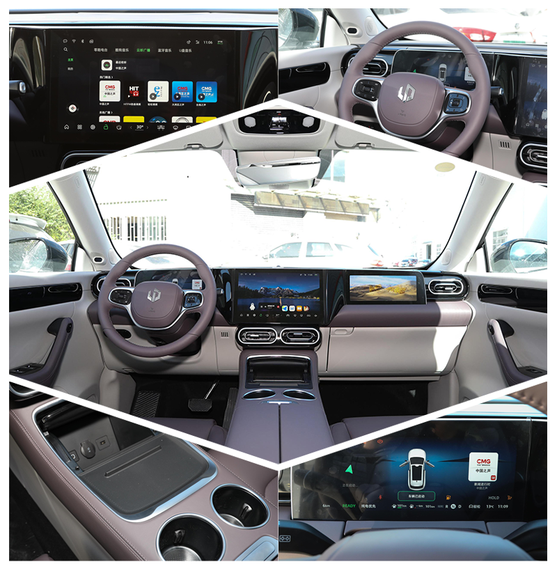 Adults commuting Electric scooter seats Smart SUV LINGPAO C11 New Energy Vehicles 2023