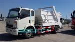 Light Serial Special Purpose Truck Swing Arm Garbage Truck 160HP Euro III