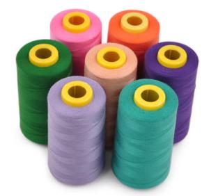 Quality Industrial Sewing Thread , Dyed Polyester Sewing Thread Low Shrinkage wholesale