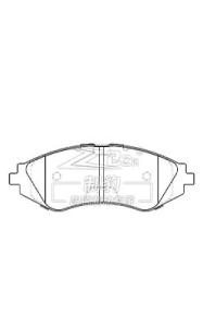 Quality Buick Excelle ,Ceramic Brake Pad,D1035,96405129,F wholesale