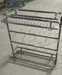 Heavy Duty Sheet Metal Organizer Wall Mount Rust Resistance