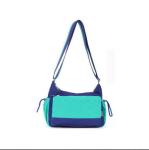 Small Custom Messenger Bags / Ladies Canvas Shoulder Bag Single Strip One Main