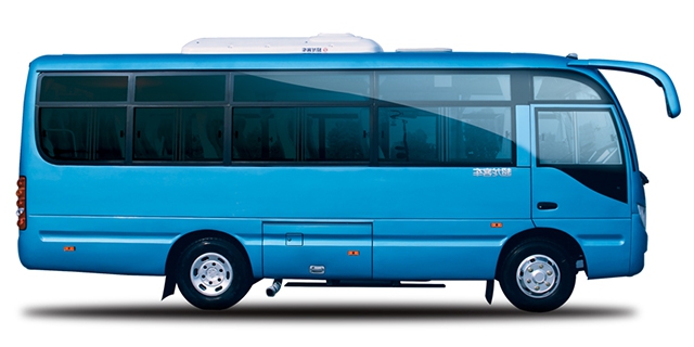 7.00R16LT Tires Diesel CNG 15 Seat LHD RHD Short Mini Passenger Bus for Low Emissions