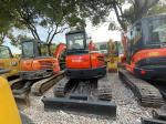 Repaint Color Used Kubota KX163-5 Mini Crawler Excavator In Excellent Condition