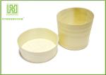 Wholesale Poplar Pine Wood Round Cup Wooden Cup for Food Dessert