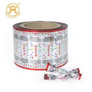 Quality Food Contact Toffee Candy Chocolate Twist Wrap Film for packaging wholesale