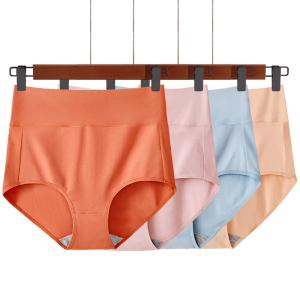Quality Loom Women Cotton Panties OEM Available Breathable Ventilate Midrise wholesale