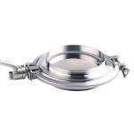 Equal Stainless Steel 304 Sanitary Powder Valve Butterfly Valve