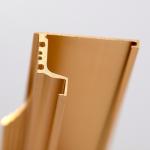 Furniture Half Edge 22mm Thickness Aluminium Drawer Handles