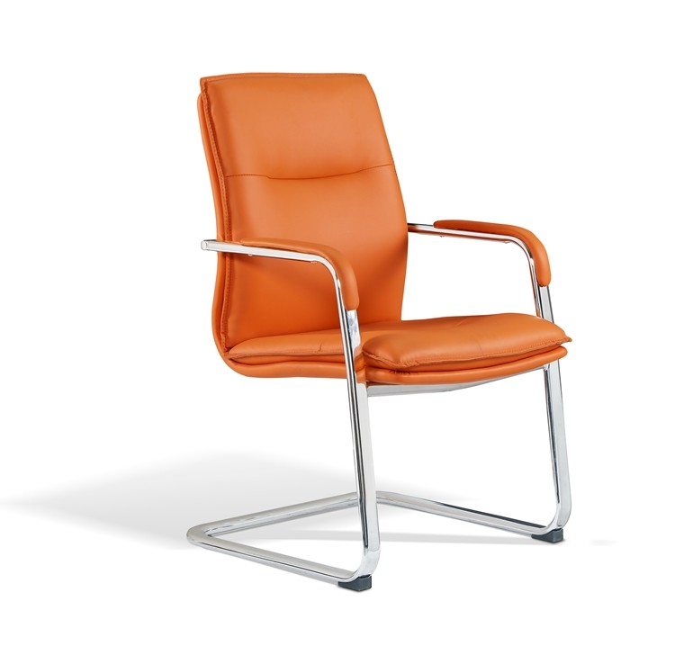 Orange Executive Revolving High Back Home Office Chair Ergonomic Desk Chair Mesh Computer Chair With Lumbar Support