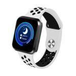 Zinc Alloy Silicone Strap Smart Watch 180mAh IOS Touch Screen Electronic Android