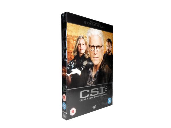 Hot sale tv-series dvd boxset CSI: Crime Scene Investigation Season 15 Video