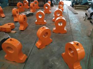 Quality High Manganese Stone Crusher Parts Crusher Hammer Head Mn13Cr2 wholesale
