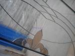 The color of autumn-2014 new design of dacorative glass