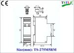5kA / 10kA Type 3 Lightning Surge Arrester For TT / TN S Power Supply Systems
