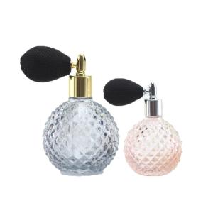 Quality 100ml Retro Glass Perfume Bottle Airbag Spray Essential Oil Creative Car wholesale