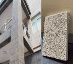 Fire Resistance Guaranteed Lightweight Column Aluminum Veneer Panel For