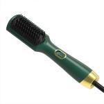 Negative Ions Electric Straightening Brush Ceramic Straightener Hot Air Curly