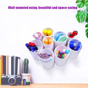 Quality Multiple Colors PP Makeup Brush Organizer Pen Organizer For Desk wholesale