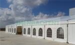 Stable Event Outdoor Event Tent White Transparent Cover Anti - Rust Surface