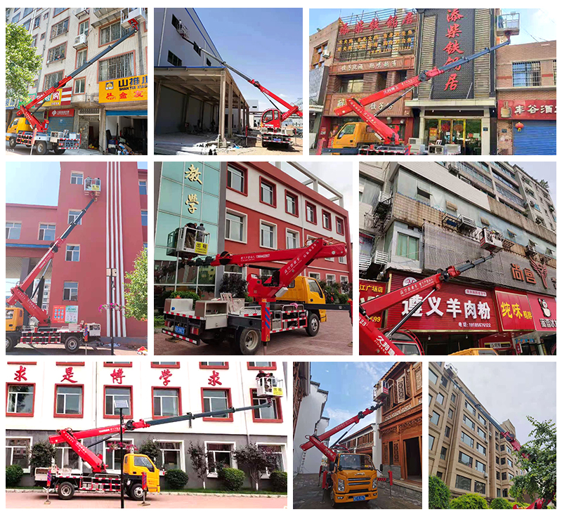 Best Price knuckle boom truck mounted crane with truck