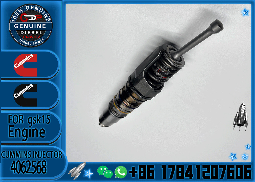 QSKX15 ISX15 Fuel Injector Nozzle Assembly 4062568 4928262 4076912 4088301 4954644 4076902