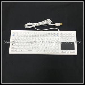 Quality Washable 122 Key USB PS2 Medical Silicone Keyboard wholesale